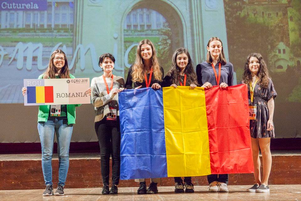 Romanian girls win two gold medals and a silver medal at the European Girl’s Mathematical Olympiad