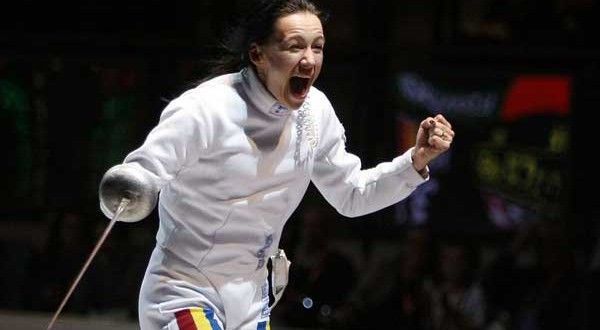 Ana Maria Popescu wins the silver medal at the World Fencing Championships in China